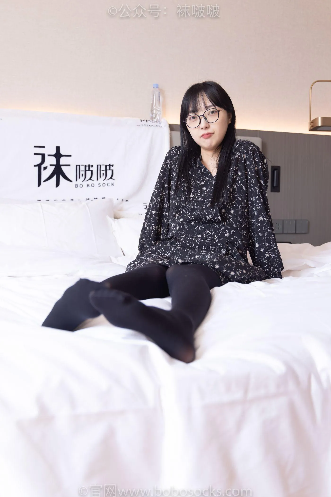 [BoBoSocks袜啵啵]NO.064 稚予-平底鞋、厚黑丝 [137P]插图6
